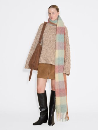 Holzweiler - Fresia - Pink Check - Womens - One size