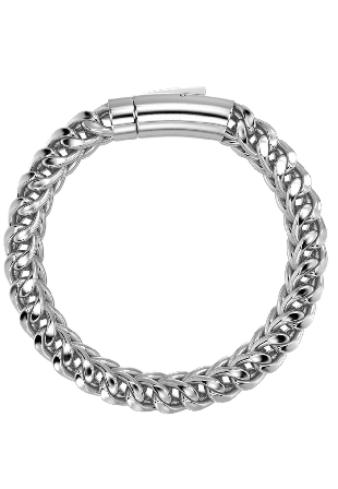 Edblad Spiga Chain Bracelet Steel Smycken & klockor Dam Grå LARGE