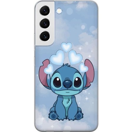 Kompatibel Mobilcover til Samsung Galaxy S22 5G Stitch Hoppende Glæde - Sjovt Design til Gave