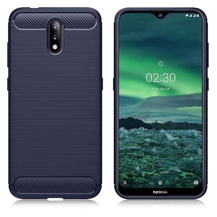 Carbon Flex Nokia 2.3 skal - Blå