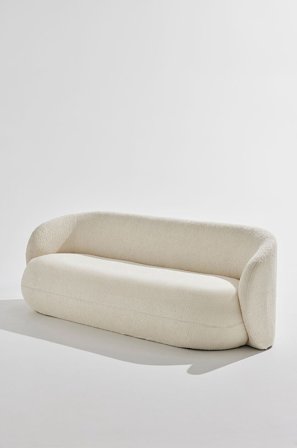 Pastill - Bloom sofa 3-seter - Hvit - Sofaer - Fra Homeroom