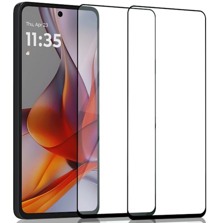 2-Pack Motorola G75 Skærmbeskyttelse - Hærdet Glas 9H - Super kvalitet 3D