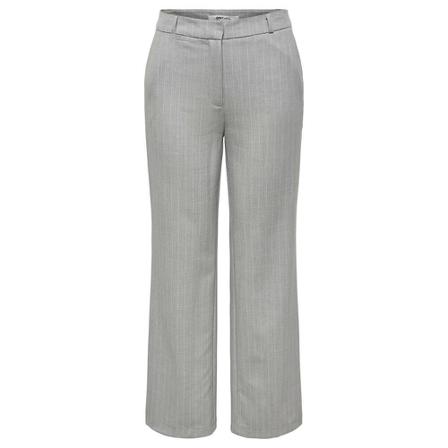Only Straight Broek , Grijs , Dames , Maat: S L32