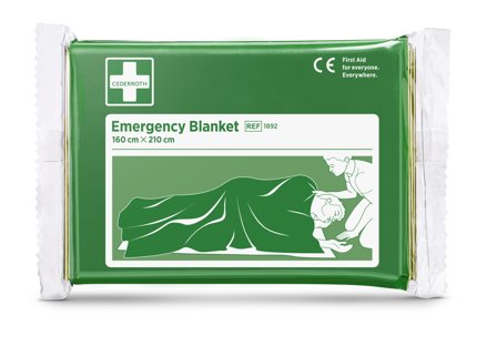 Cederroth 1892 Räddningsfilt, Första hjälpen