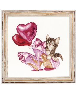 Broderikit Tavla Alla Hjärtans dag - Thea Gouverneur