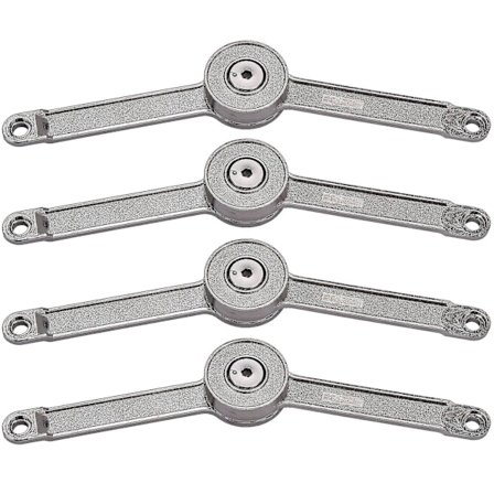 4 stk Hydrauliske Tilfeldig Stopp Hengsler Kjøkkenskapdør Støtte Stang Justerbar Hengsel Møbler Krig