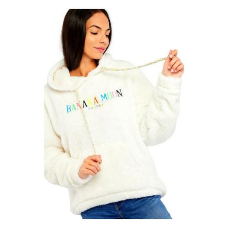 Banana Moon Hoodie Bradley Yamaska Hvid, Dame