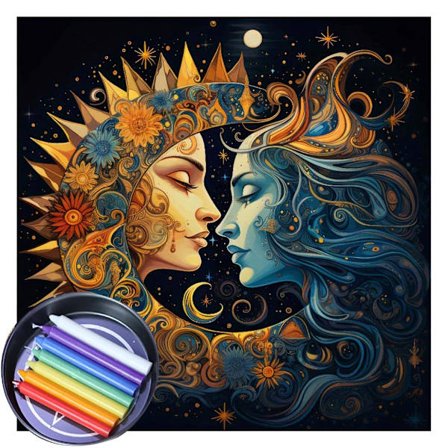 Upplev andlighet Tarot duk Bordsduk Matbord Dekor