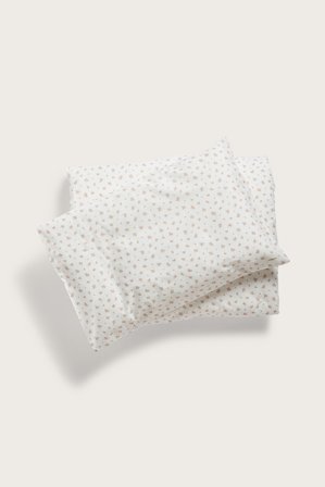 Newbie | Småblomstrete sengesett 80 x 100 Offwhite ONE SIZE | Offwhite
