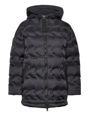 Duvet Jacket Vuorillinen Takki Topattu Takki Musta Emporio Armani