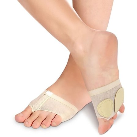 (Størrelse M) String Feet til dans, skridsikre fodpuder, 1 par forreste
