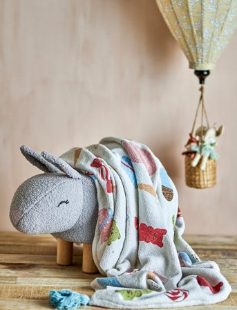 Bloomingville Sweets Throw - White - 160X130CM