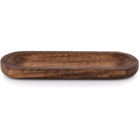 Røkelsesholder i tre, håndlaget, moderne hjemmeinnredning