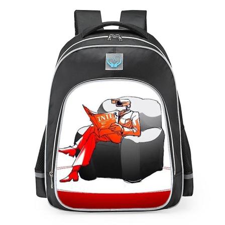 Skibidi Toalett Skolryggsäck För Pojkar 3d Print Skolväska Tecknad Mode Ryggsäckar Laptopväskor Studentväska Skolväska Present Skibidi Toilet-17
