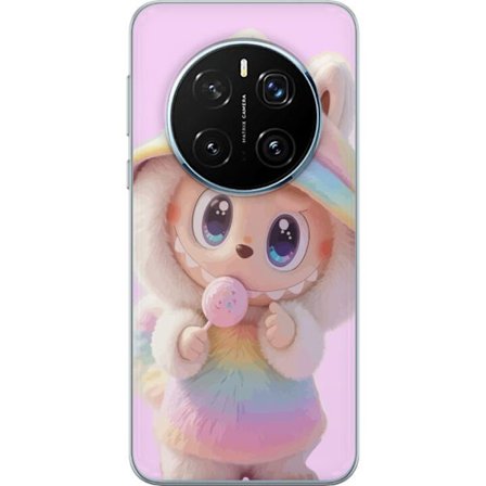 Kompatibelt Mobilskal till Honor Honor Magic7 Pro Monster kanindocka vinylfigur roliga uttryck