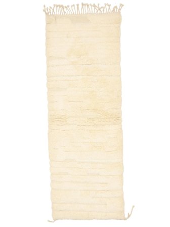 Berber Moroccan - Beni Ourain 87X246 Hallmatta Ull, Marocko