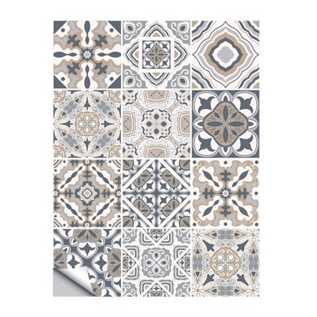 24 fliser klistremerker bad kjøkken renovering hard