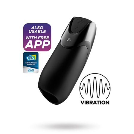 SATISFYER MEN VIBRATION+ - Vuxen.se - Fleshlight, masturbator, lösvaginor, blowjob machine