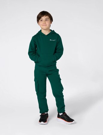 Champion Hooded Sweatshirt - Green - 114-119