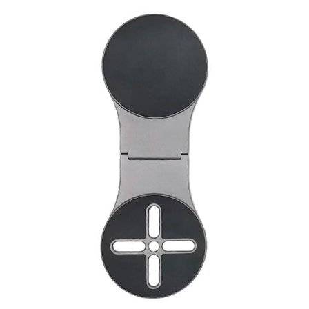 Avtakbar magnetisk mobiltelefonholder for bærbar PC/bil/skrivebord, grå