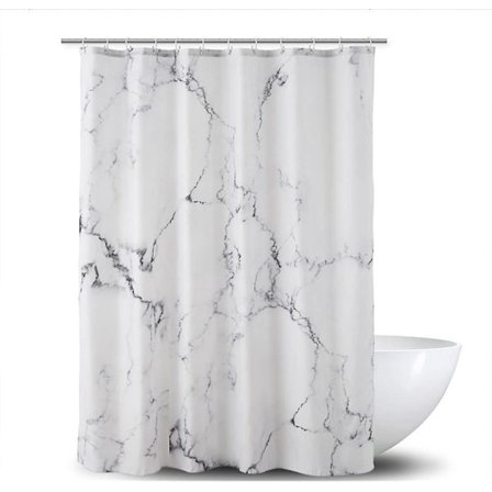 Badrum anti-mögel tyg duschdraperi, duschdraperi badrumsdekoration, 180x180 cm