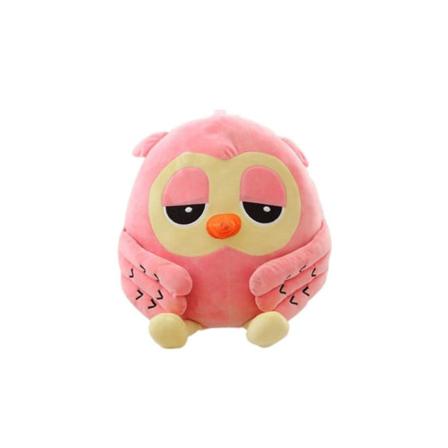 20cm Lovely Night Owl Plysch Baby Rosa Rosa