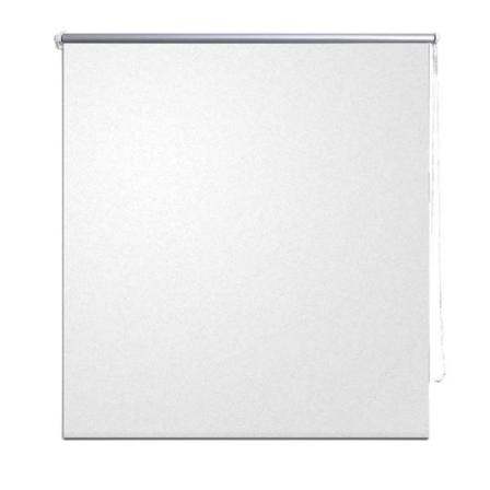 Vidaxl Rullgardin För Mörkläggning 120 X 230 Cm Vit Vit