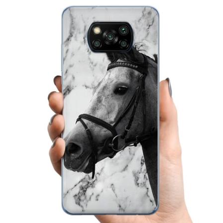 Xiaomi Poco X3 NFC TPU Matkapuhelimen kuori Hevonen