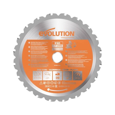 Evolution EV185SMS Sågklinga, Maskintillbehör & förbrukning
