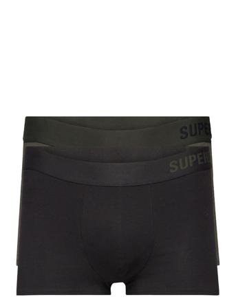 Trunk Offset Double Pack Boxershorts Sort Superdry