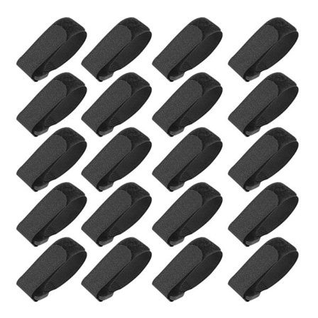 20 stk. Genanvendelige fiskespølstroppeholder Rem Strop og løkke Fastgørelse Fiskegrej Tilbehør