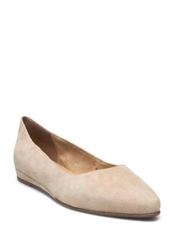 Woms Ballerina Ballerinasko Ballerinaer Beige Tamaris*Betinget Tilbud