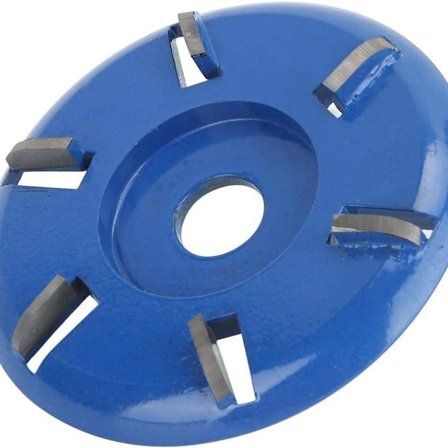 Puunleikkuulevy, kantojyrsin, kulmahiomakone, puunveistolevy, 6 hammasta KLB