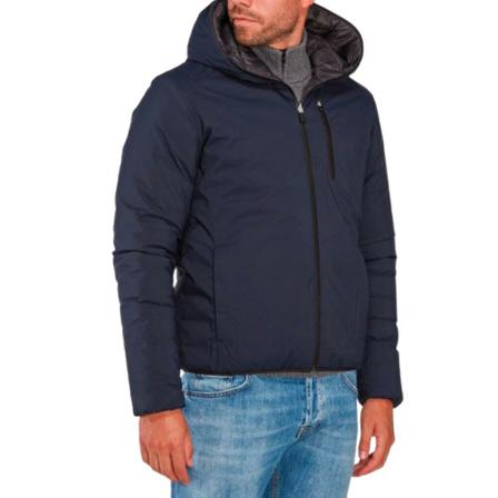 Save The Duck, Coats Blauw, Heren, Maat:M