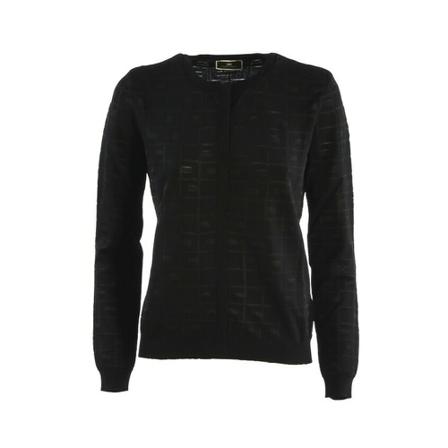 Elisabetta Franchi Cardigan Sort, Dame Cardigans