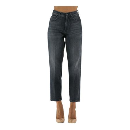 Don The Fuller, Cropped Jeans Zwart, Dames, Maat:W29