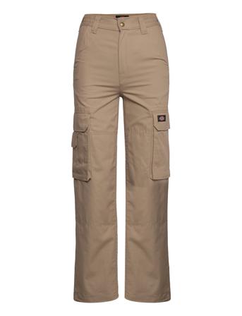 Hooper Bay Cargo Suoralahkeiset Housut Beige Dickies