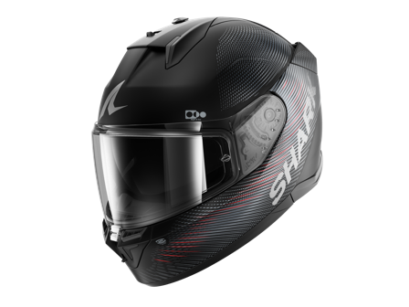 Helhjelm SHARK D-Skwal 3 SP Lyne Svart/Antrasitt/Rød XS