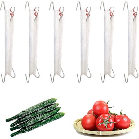 Tomatstøtte krok tomat krok metall tomat tau tomat krok tomat stativ trekk krok for plantevekst 10m6 stykker Db