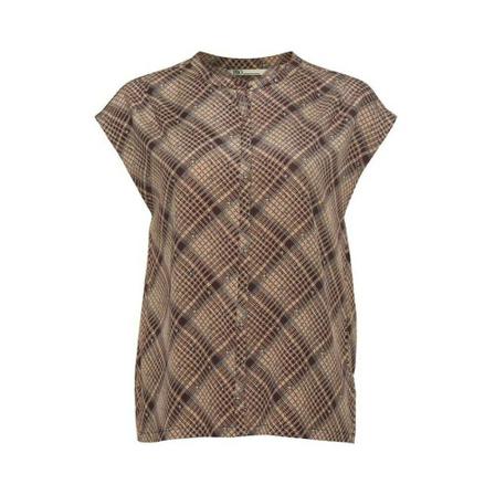Philosophy Blues Original Numbat Shirtprinted Brun, Dame Bluser