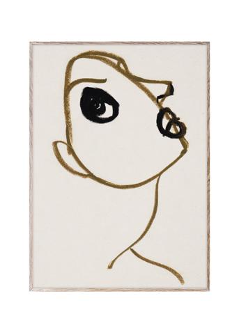 Silhouette 02 - 50X70 Home Decoration Posters & Frames Posters Illustrations Multi/mønstret Paper Collective