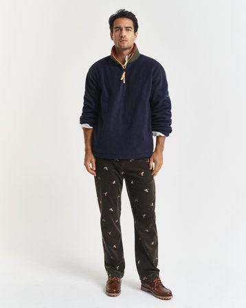 GANT Herren Straight Fit Cordhose mit Stickerei (30)