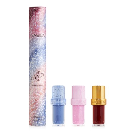 Nabla Lip Oil Kit (Blueberry + Pomegranate + Bubblegum) 3x13,5ml - Cofanetto Make Up