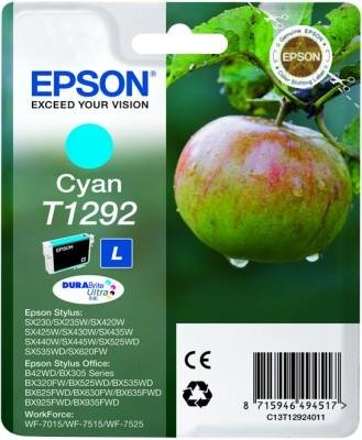 Epson T129 Ink Color Stylus Office Cyan Stylus SX420/SX425/SX525WD/SX620FW/BX305F/BX320FW/BX525WD/BX625FWD