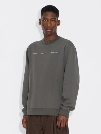 Holzweiler - Duke National Crewneck Sweater - Black - Mens - XXL