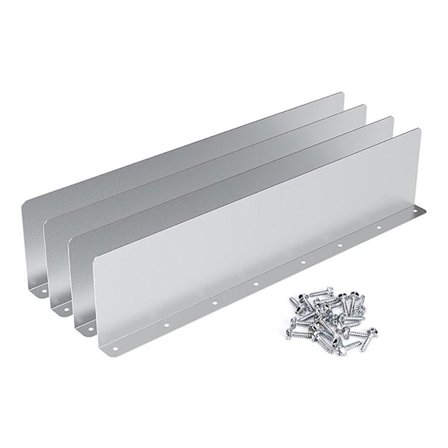 4 stk. Takrenne Sprutbeskyttere Regnrenner Takrenner