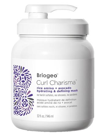 Curl Charisma Rice Amino + Castor Oil Curl Defining Mask Hårinpackning Nude Briogeo
