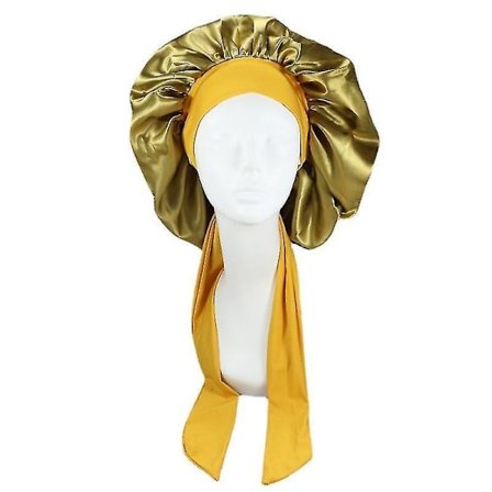 Silk Bonnet Satin Bonnet For Sleeping Bonnet With Tie Band Night Cap