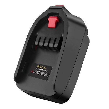 Adapter Konverter BOSB18C Används för Bosch 18V Li-Ion Batteri BAT618 på Hem Lithium Elektrisk Ström T