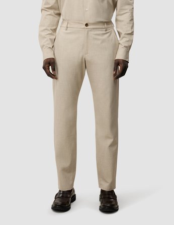 Shaping New Tomorrow - Tech Linen Pants - Sandshell - Herren - 36/30